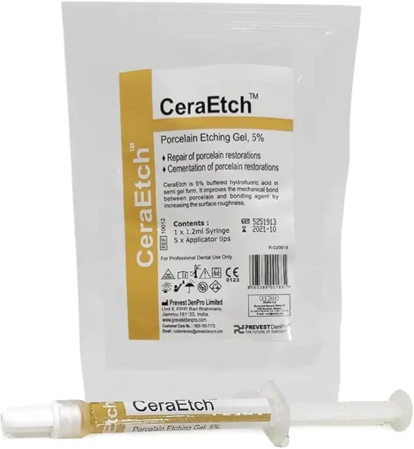 Dental Prevest DenPro Cera Etch Intro Pack 1X1.2ml - Image 2