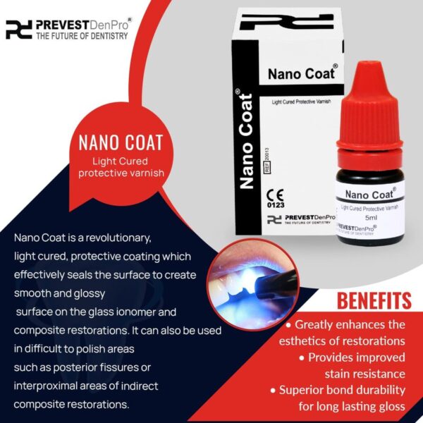 Prevest Fusion Nano Coat Light Cured Protective Varnish - Image 2