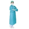 Oro Surgical Gown Disposable - Blue, Large - Image 2