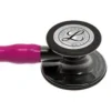 3M Littmann 6178 Cardiology IV Stethoscope, Smoke-Finish Chestpiece, Smoke Stem and Headset, 69 cm, Raspberry Tube - Image 2