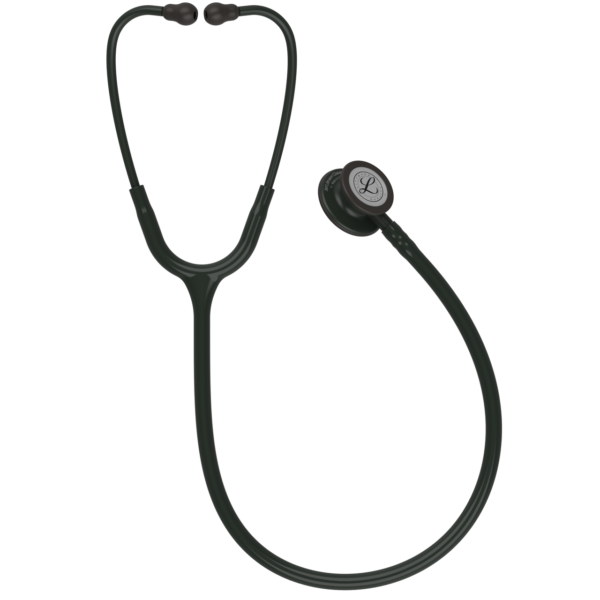 3M™ Littmann® Classic III™ Monitoring Stethoscope - Black Edition (Model 5803) - Image 2