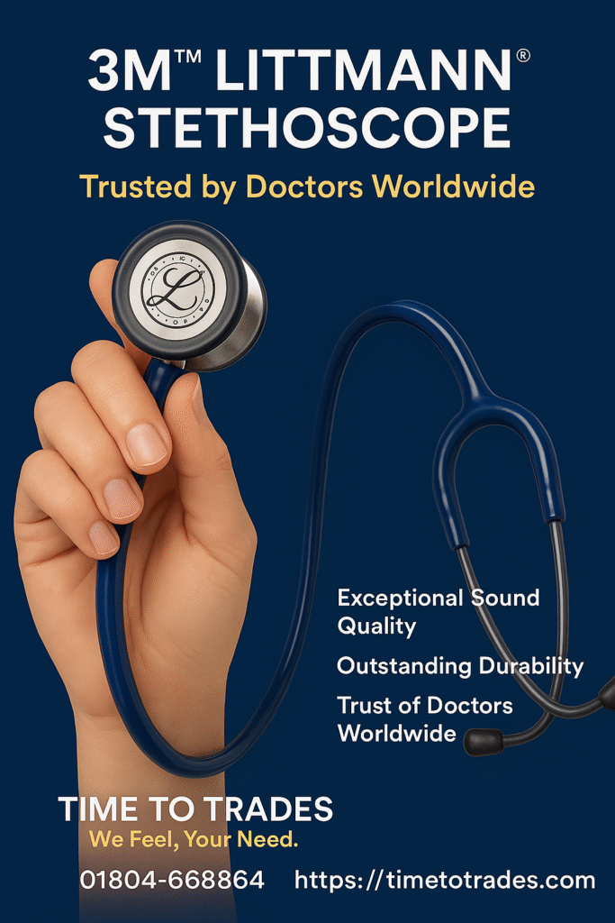 📢 Special Announcement: Original USA Imported Littmann Stethoscopes – Limited Stock Available! ✅ Classic III | Cardiology IV | Infant Models