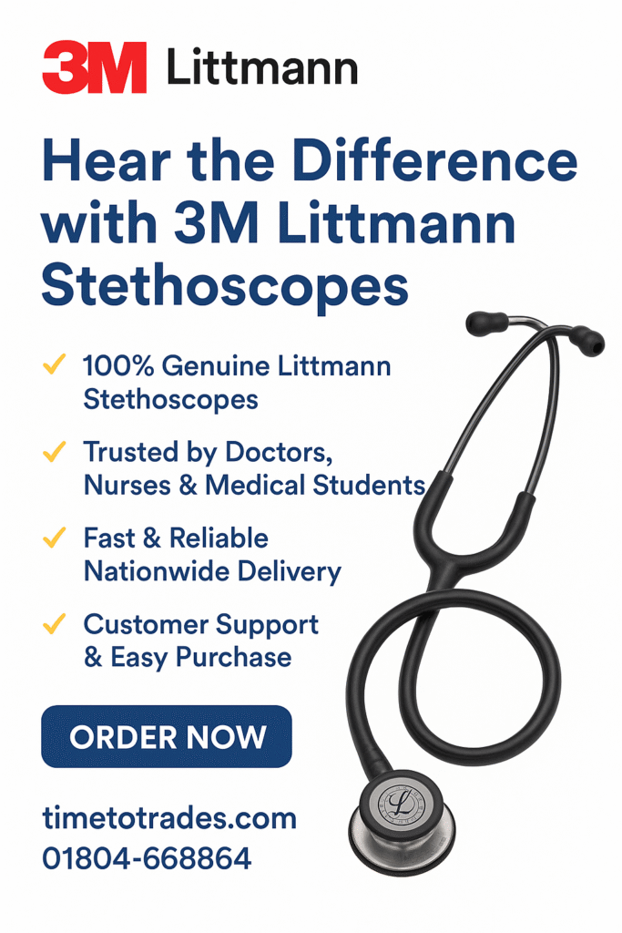 Hear the Difference with 3M Littmann Stethoscopes