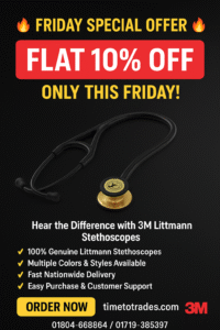 <img src="3M littmann Stethoscope-classic-iii.jpg" alt="3M Littmann Stethoscope 10 % Friday Offer In Bangladesh">