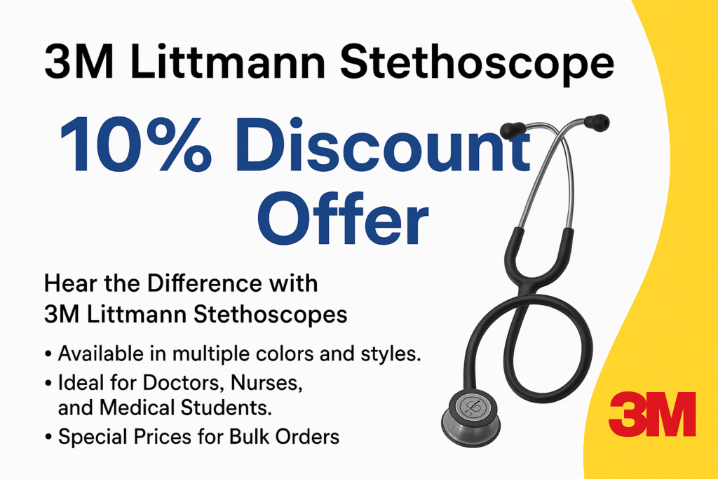 Special Offer – 10% Discount on 3M Littmann Stethoscopes